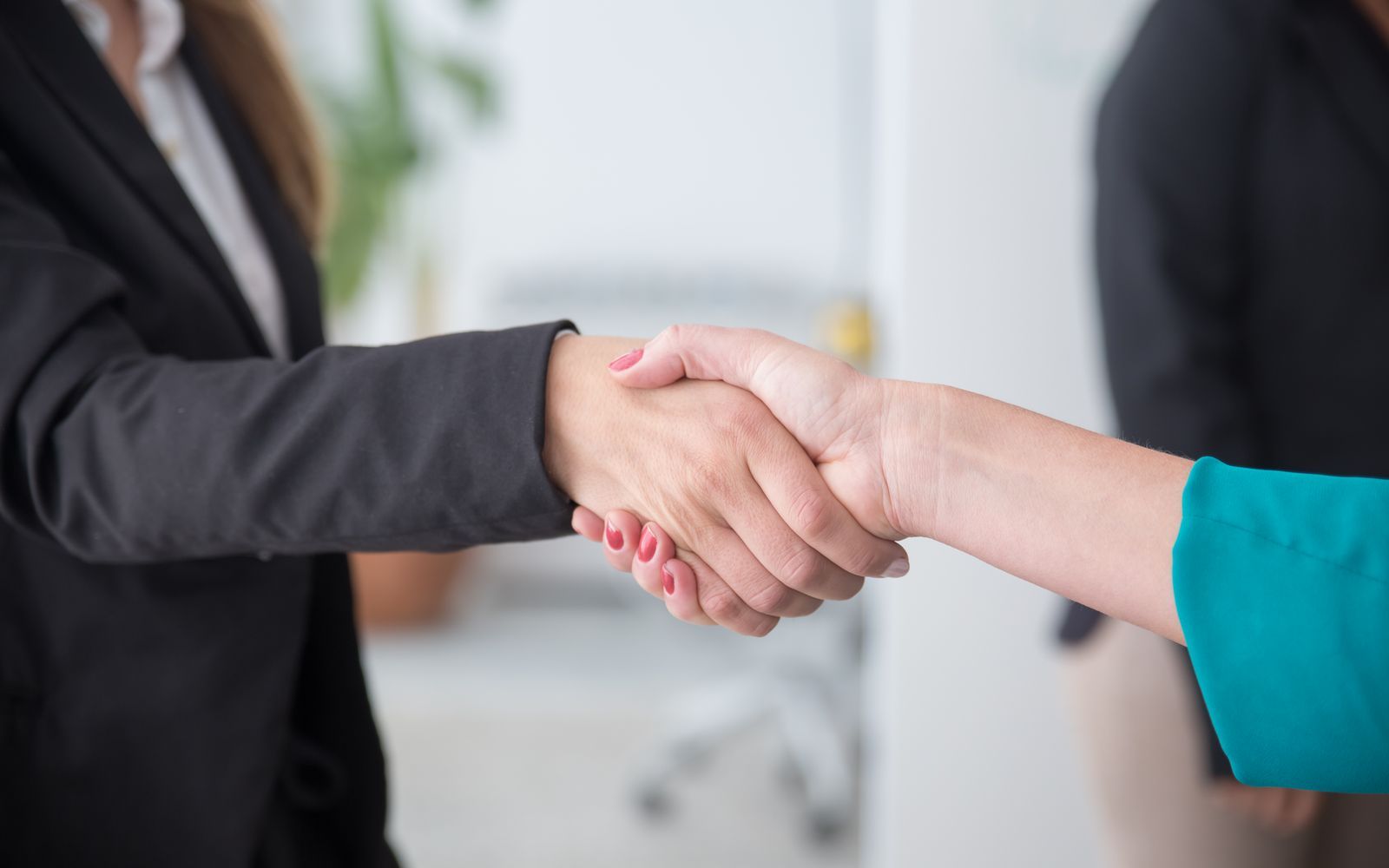 Poignée de main scellant un partenariat entre deux organisations